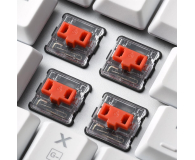 Sharkoon PureWriter White RGB TKL Kailh Red - 1105757 - zdjęcie 3